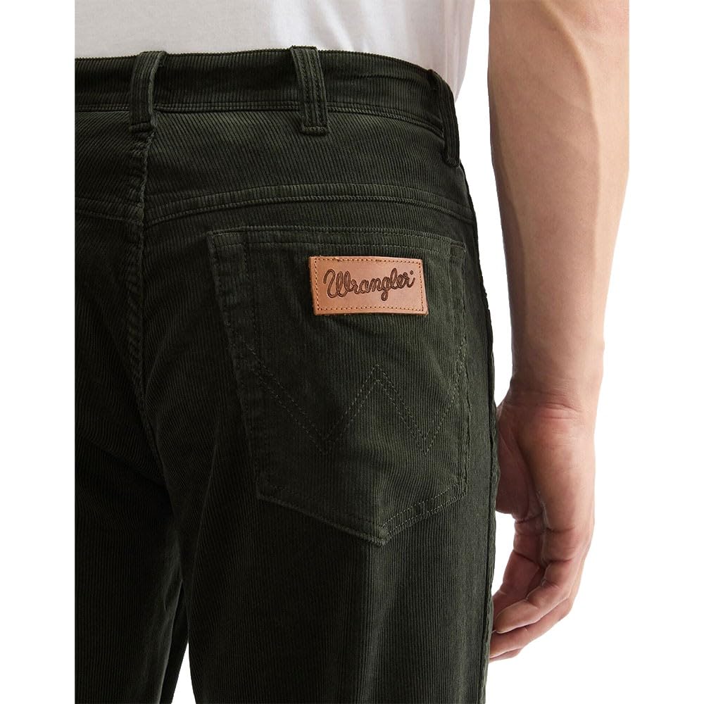 Wrangler - Jeans Herren - Authentic Straight Fit - Texas - Grün – Bild 6