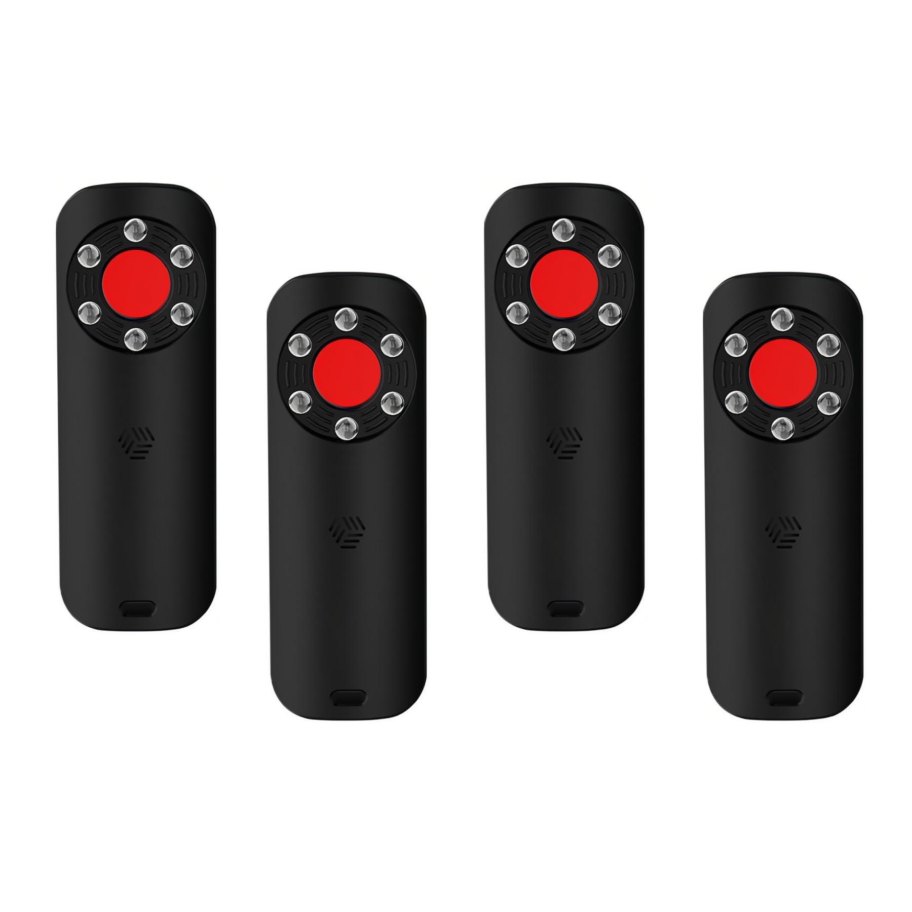 4-Pack versteckter Kamera-Detektor Verhindern Spy Detector Kamera Finder GPS Anti-Sneak Anti-Monitoring Scan Tracker Privacy Protector für Büro Badezimmer Auto