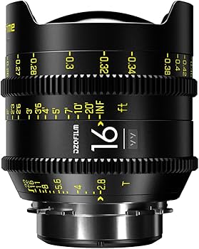 Amazon.com: DZOFILM Vespid Prime 16mm T2.8 Cinema Lens for PL