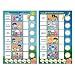 Magnetic Chore Chart for Kids - Dry Erase Board, Responsibility Chore Chart, a Board for Morning Schedule and a Board for Bedtime Schedule, Smart Planner, Included 4 Markers by Healthy plan