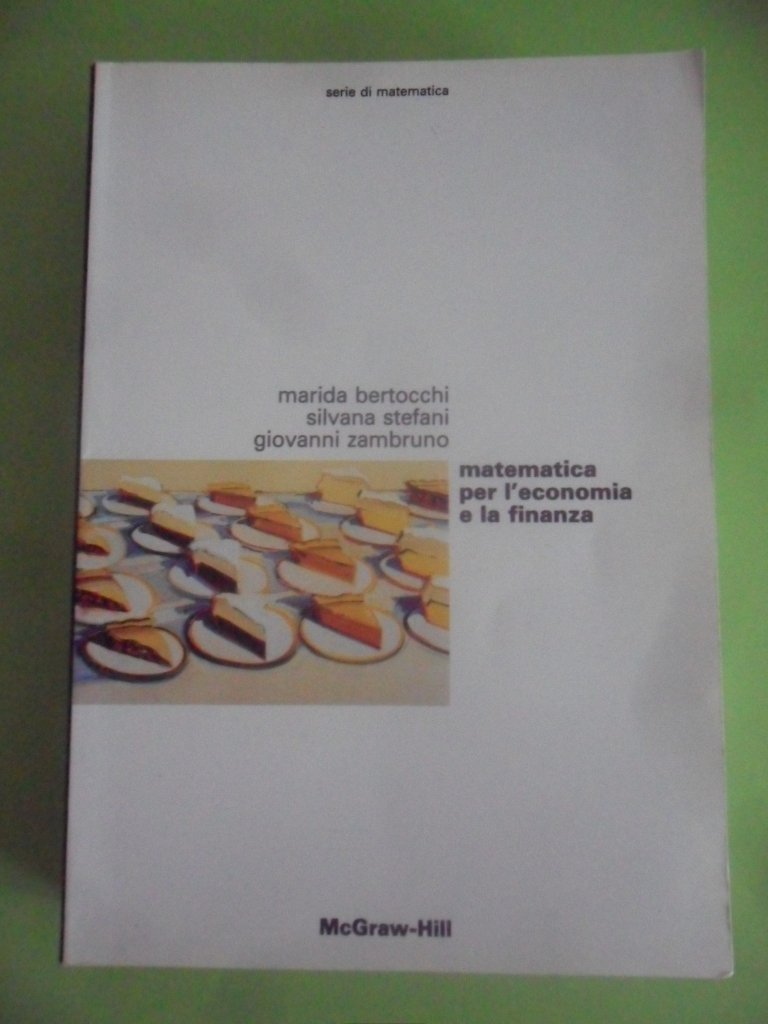 Matematica per l'economia e la finanza