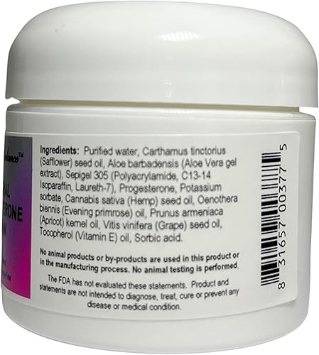 Miniatura 2 de Natural Radiance Crema de progesterona 2 oz. Tarro