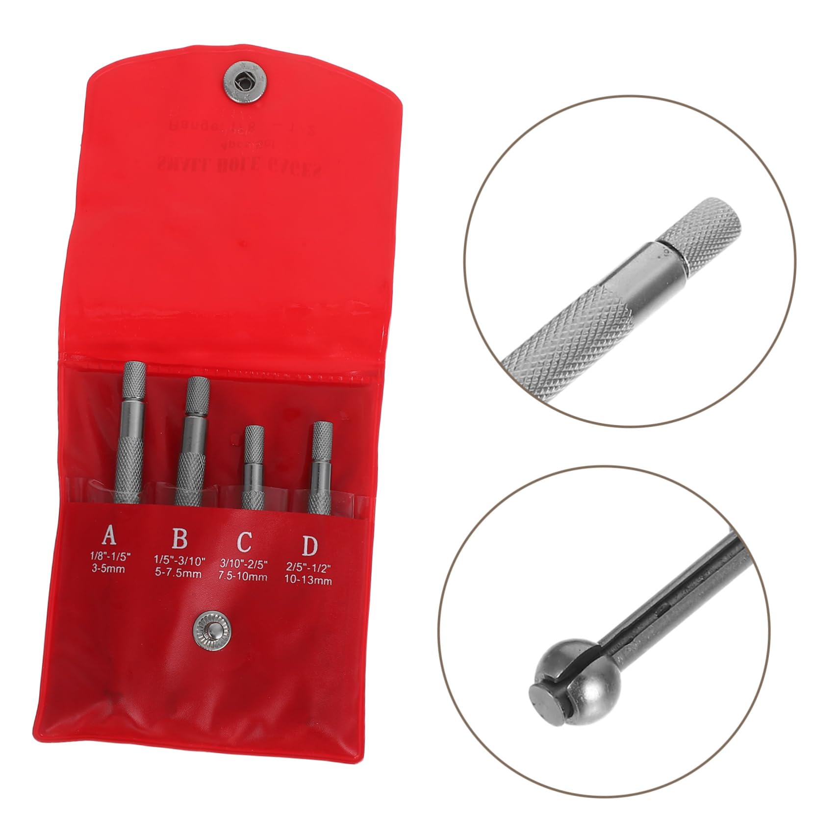 CLISPEED 4pièces Jauge De Précision Pour Mesure De Diamètre Intérieur Ensemble Jauges Réglables Pour Petits Orifices Outil Mesure Kit Complet Diamètre