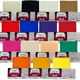 Massa Para Biscuit Altezza - Kit 15 Cores/Pacotes De 90g