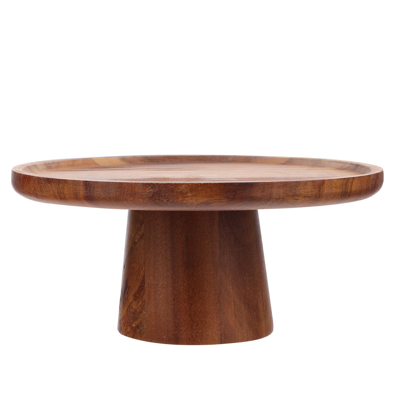 Soporte para Pasteles de Madera Multiusos Diseño Elegante para Fiestas y Bodas, Bandeja Resistente para Tartas de Cumpleaños y Postres