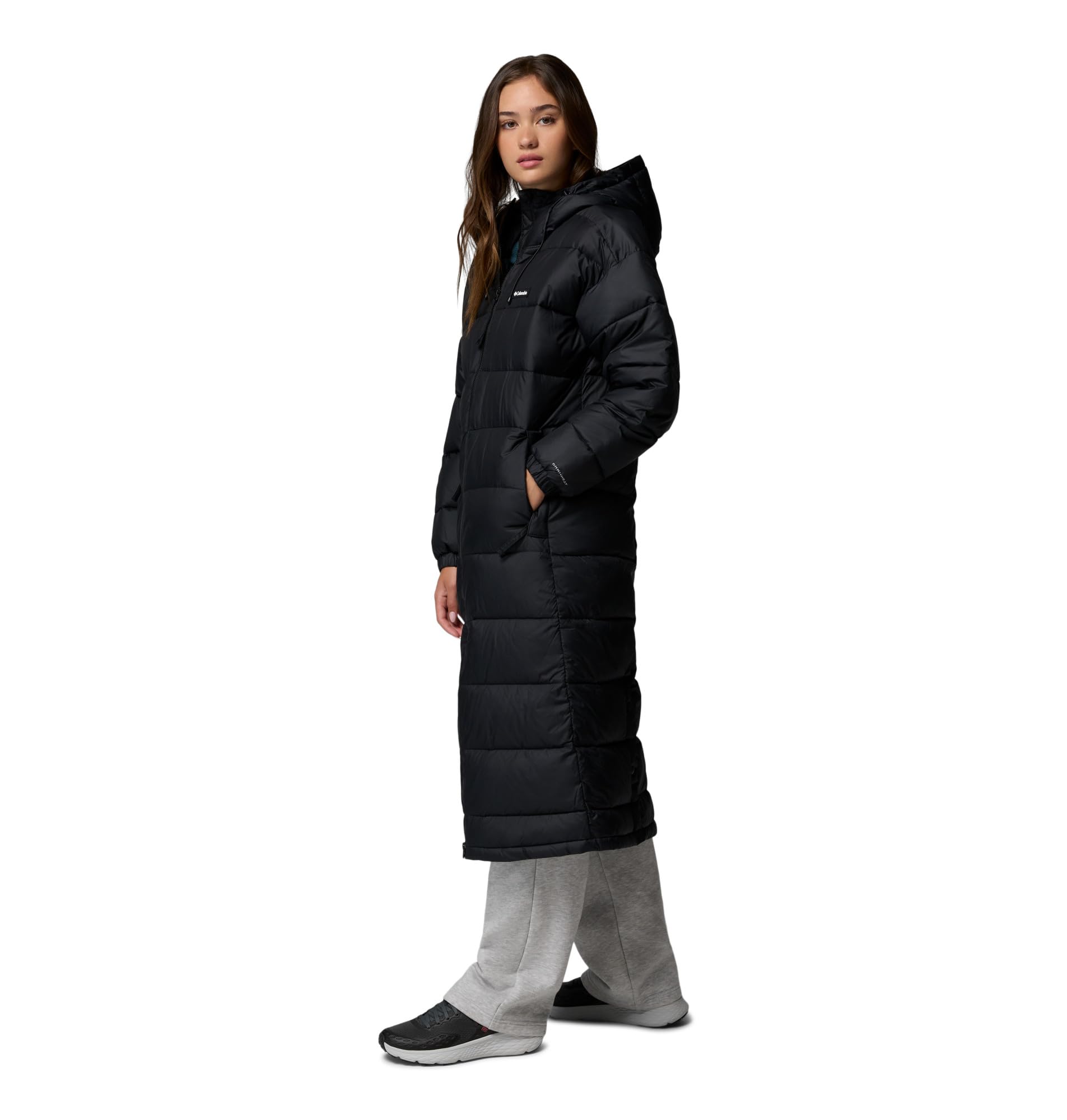 Columbia Pike Lake™ III Long Jacket Piumino con cappuccio Donna (Pacco da 1)