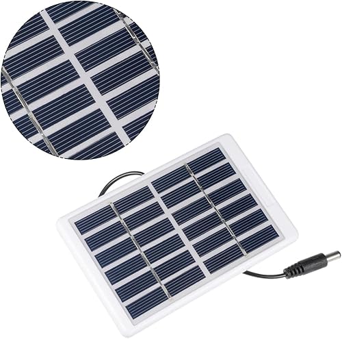 Miniatura 5 de uxcell 1.2W 6V pequeño módulo de panel solar DIY polisilicio con 9.8 ft de alambre para juguetes cargador