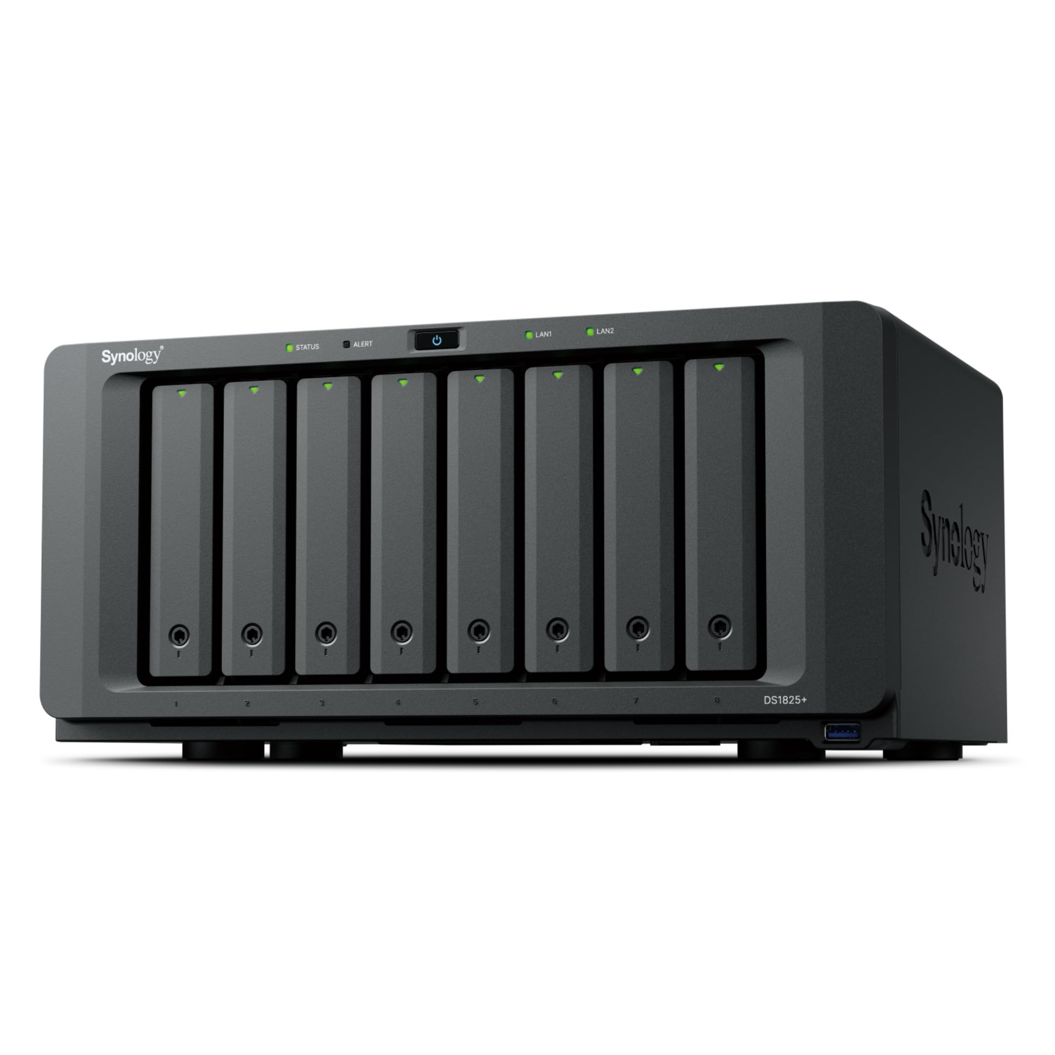 SYNOLOGY DS1825+ – NAS à 8 Baies avec Port 2,5 GbE, Extensible jusqu'à 18 Baies