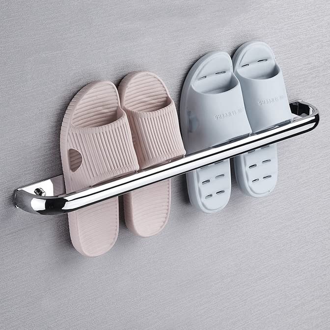Porte-serviettes accessoires de bain avec fixation murale pour gain de place