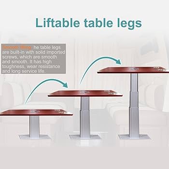 Amazon.co.jp: キャンピングカー テーブル 調節可能な伸縮式 RV