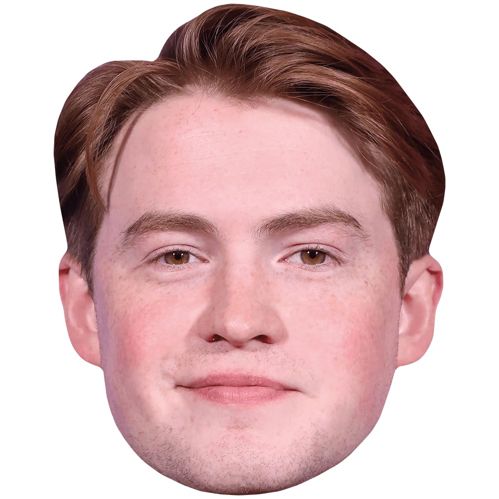 Kit Connor (Smirk) Celebrity Mask, Flat Card Face, Fancy Dress Mask