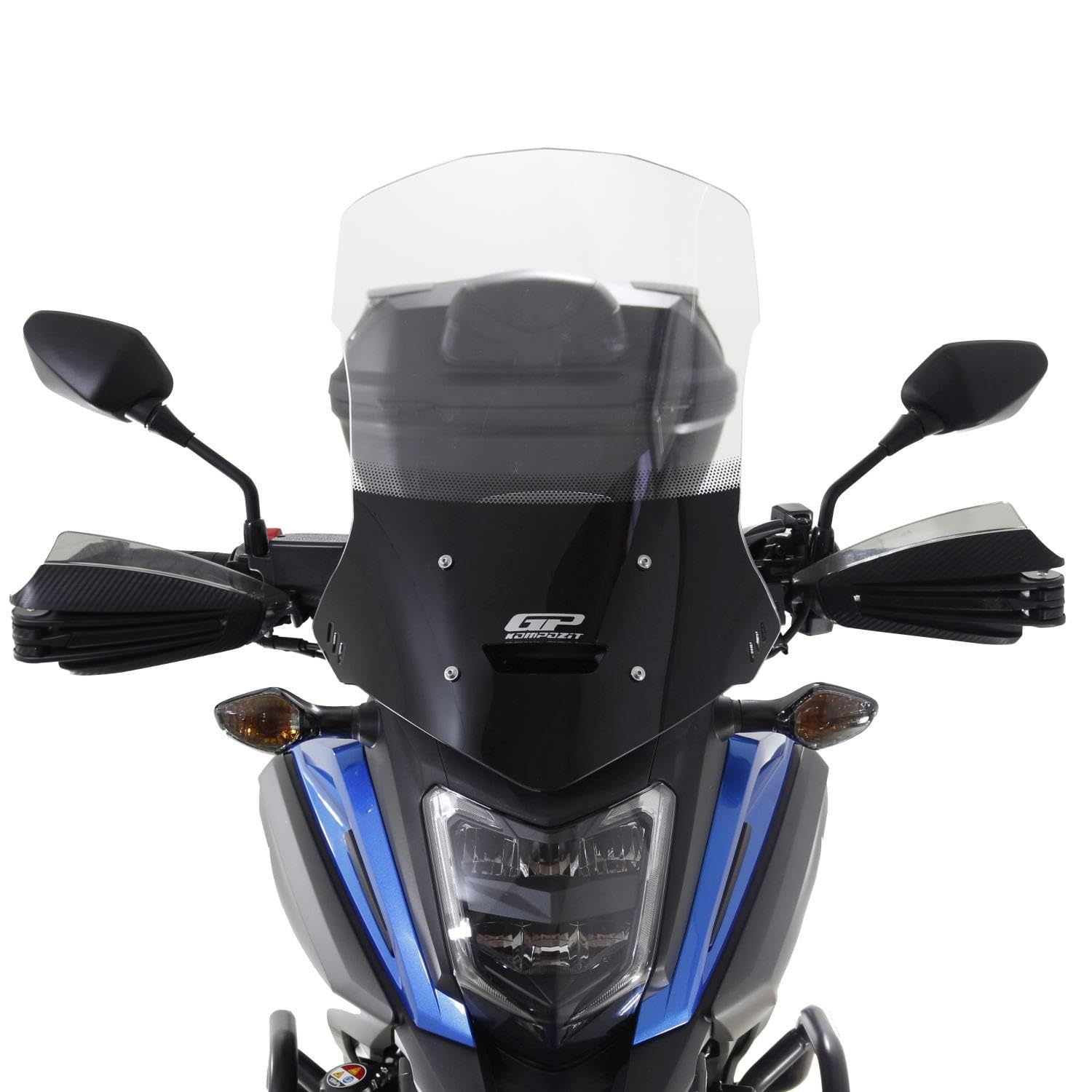 GP Kompozit Do NC 700 X/NC 750 X 2016-2020 kompatybilna z sitodrukiem przednia szyba turystyczna przydymiona 58 cm