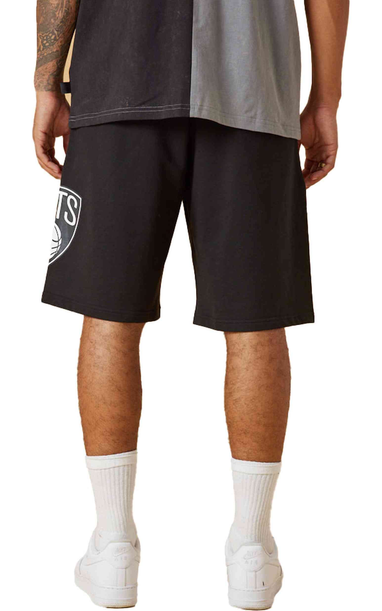 New Era - NBA Brooklyn Nets Washed Pack Team Logo szorty kolor czarny