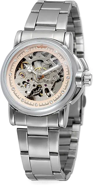 BESTKANG Womens Watch Automatic Mechanical Waterproof Fashion and Leisure Watches for Women