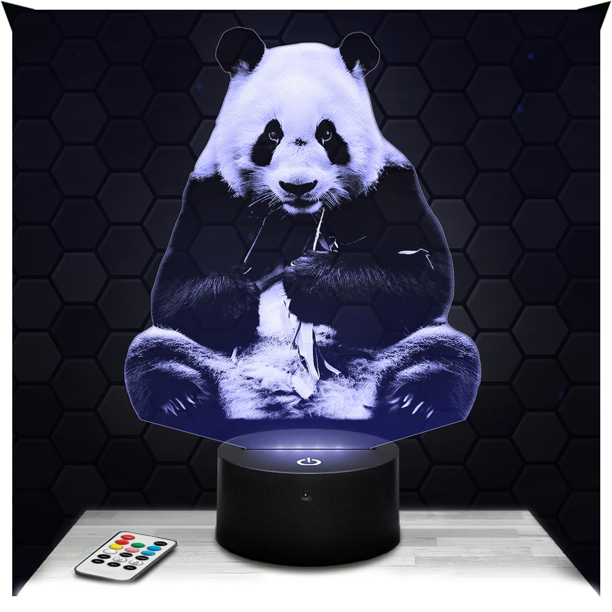 Lampephoto.fr - Panda Animal3D Lamp Decoration Panda Animal Gift Idea for Men Panda Animal Object Adult Night Light Room Decor, Original Christmas, Gift Idea for Men or Women, Gifts Merchandising