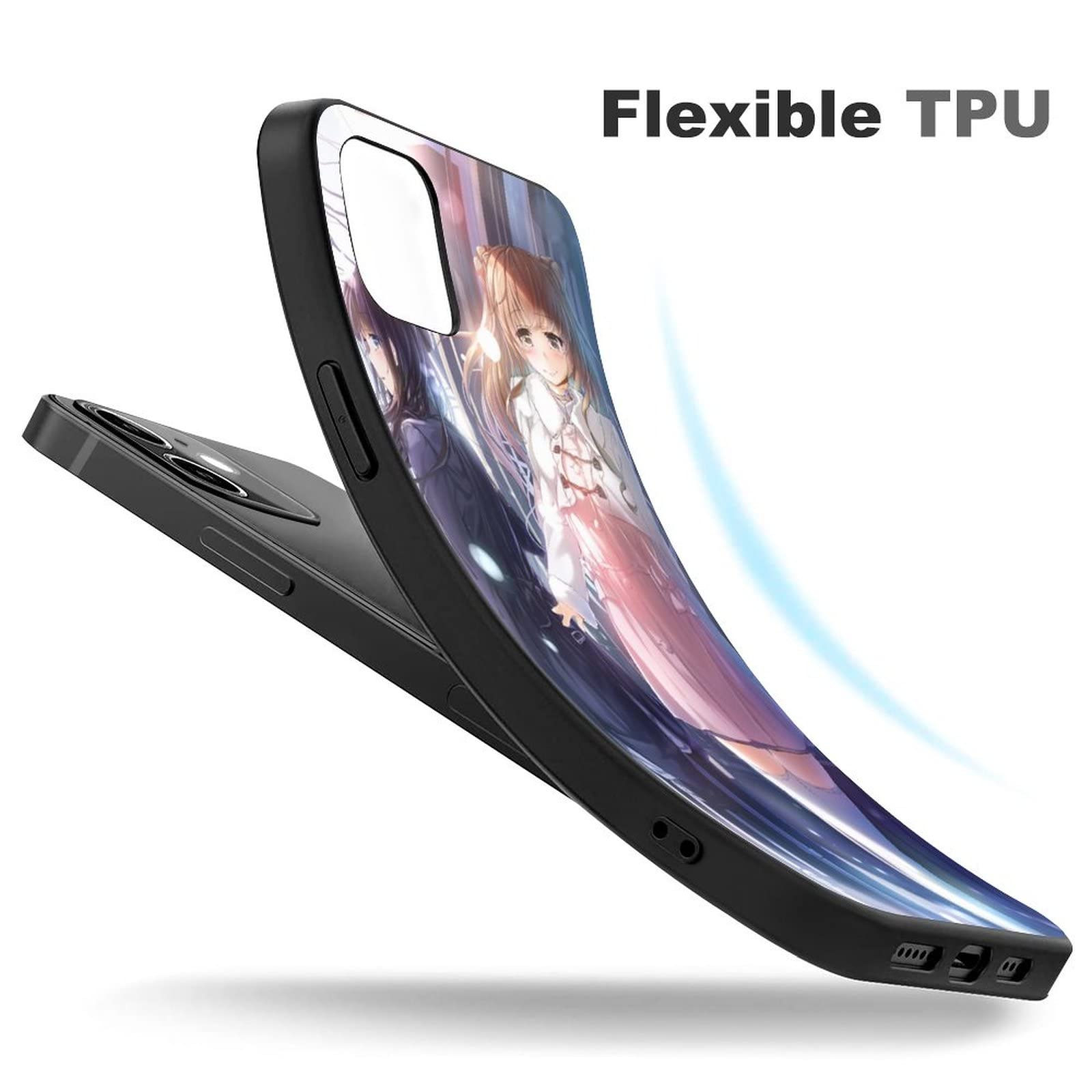 冬馬かずさ　iPhone ケース Amazon.co.jp: iPhone 12 用ケース 可愛い アニメ柄 WHITEALBUM2