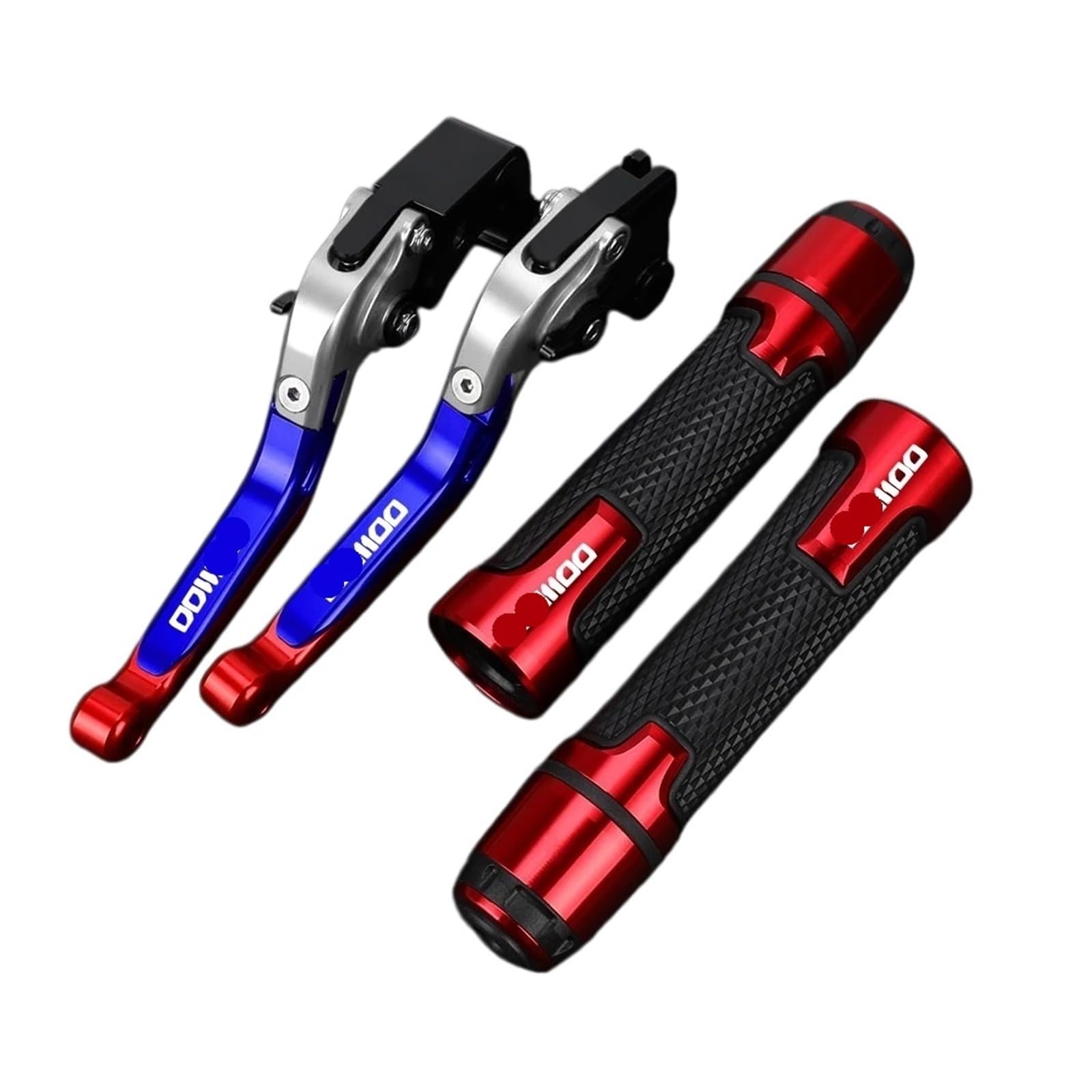 WFSOWXDM Motorcycle Levers Brake Clutch Handle Lever 2013-2016 2015 2014 Motorcycle Aluminum Adjustable Brake Clutch Lever Handlebar Hand Grips Ends for Hond&a CB1100 CB 1100