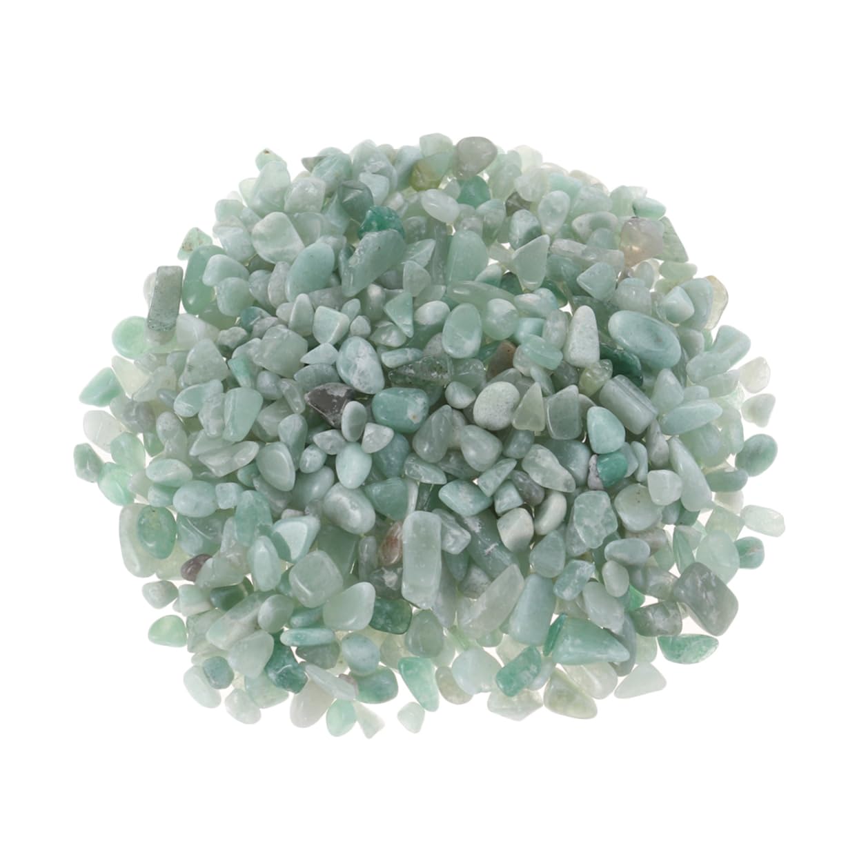 GRIRIW Elegant Aquarium Decor 100g River Rocks Polished Aventurine Stones Fish Tank Gravel