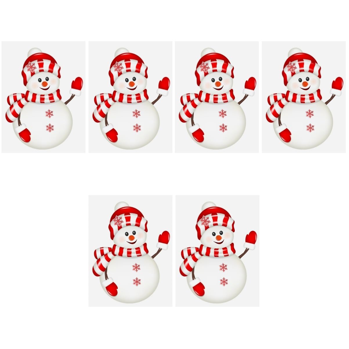 Zerodeko 6blätter Weihnachtsfenster Aufkleber Wasserdichte Abnehmbare Pvc Und Weihnachtsmann Dekoration Für Fenster Und Wände Festliche Wandsticker Für Ihre Weihnachtsfeier