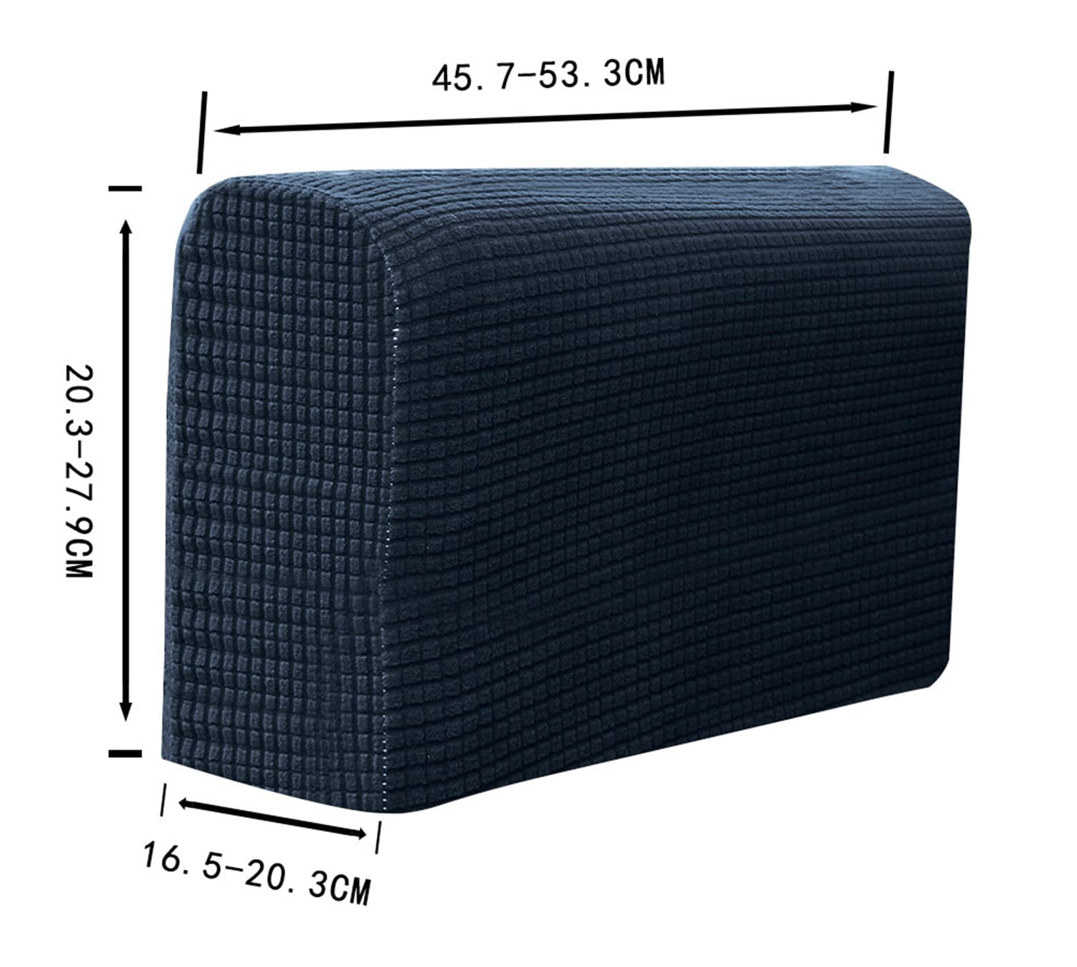 Copribraccioli Elasticizzati In Jacquard, Protezioni Antiscivolo For Divani E Sedie (confezione Da 4)(Blue,4pcs)