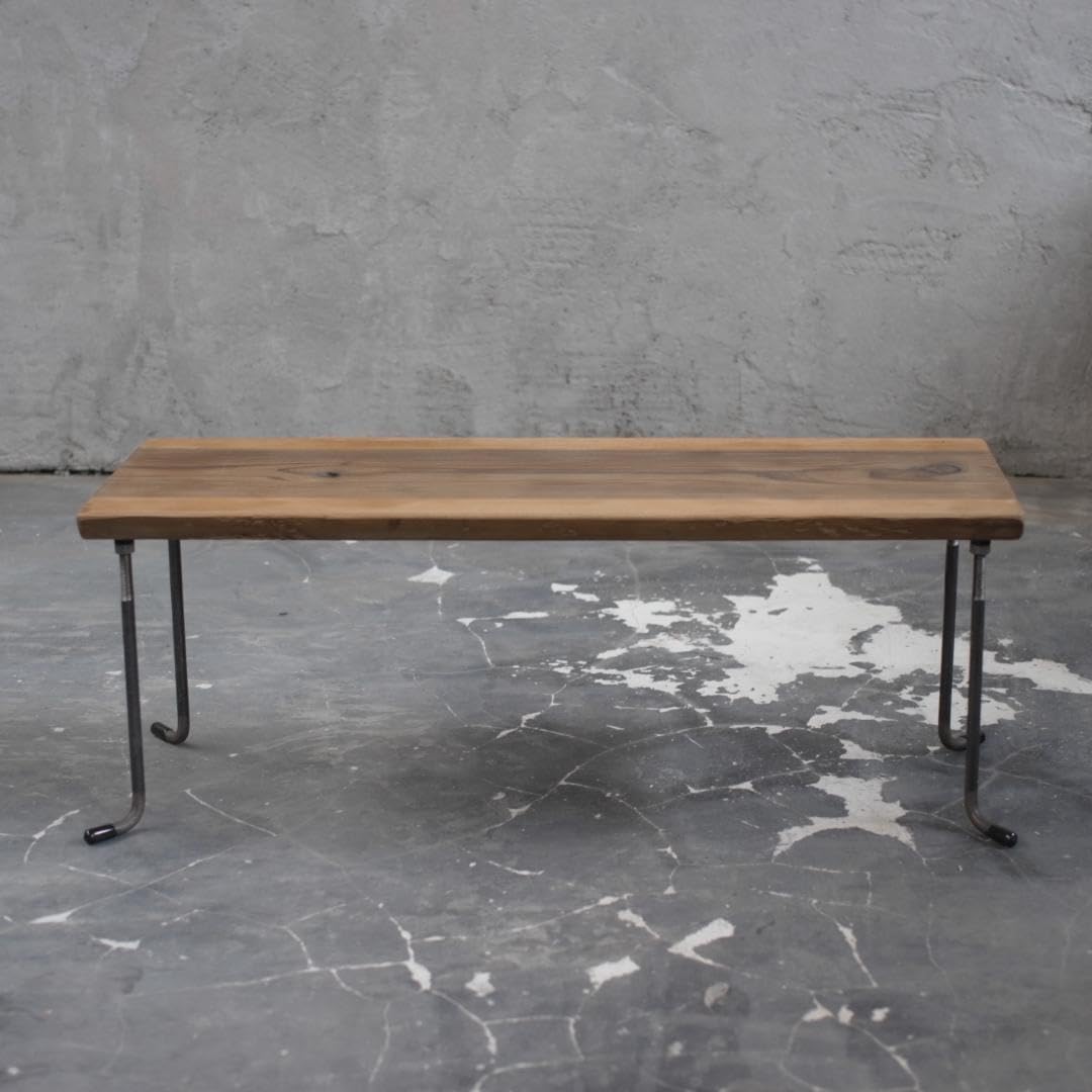 【現品販売】アイアン ローテーブル 一枚板 鉄脚 木 テーブル t55 現品販売】 アイアン ローテーブル 一枚板 鉄脚 木 テーブル t55 現品