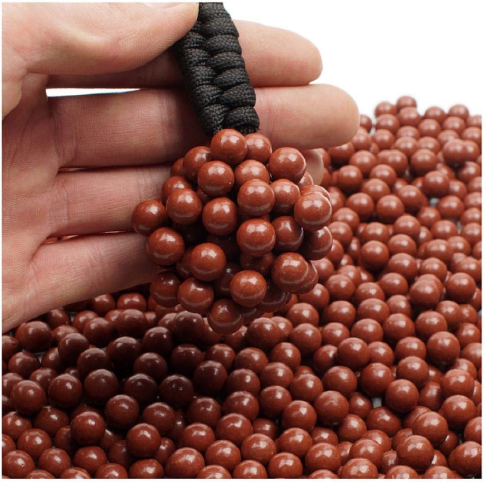 Heavy absorbable mud Pill, Maroon Iron Powder Bouncy Ball, Bow Grain Safe mud 8mm9mm10mm11mm12mm mud Pill, 5kg Pack, About 6000-Can Absorb and Increase 11-12mm kg