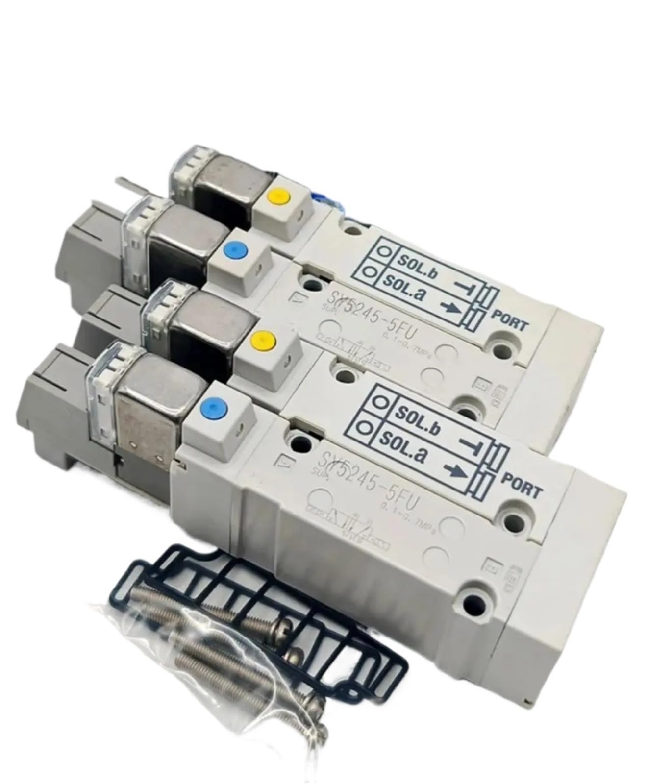 Électrovanne SY3140-5FU-Q distributeur 5 voies type SY5120