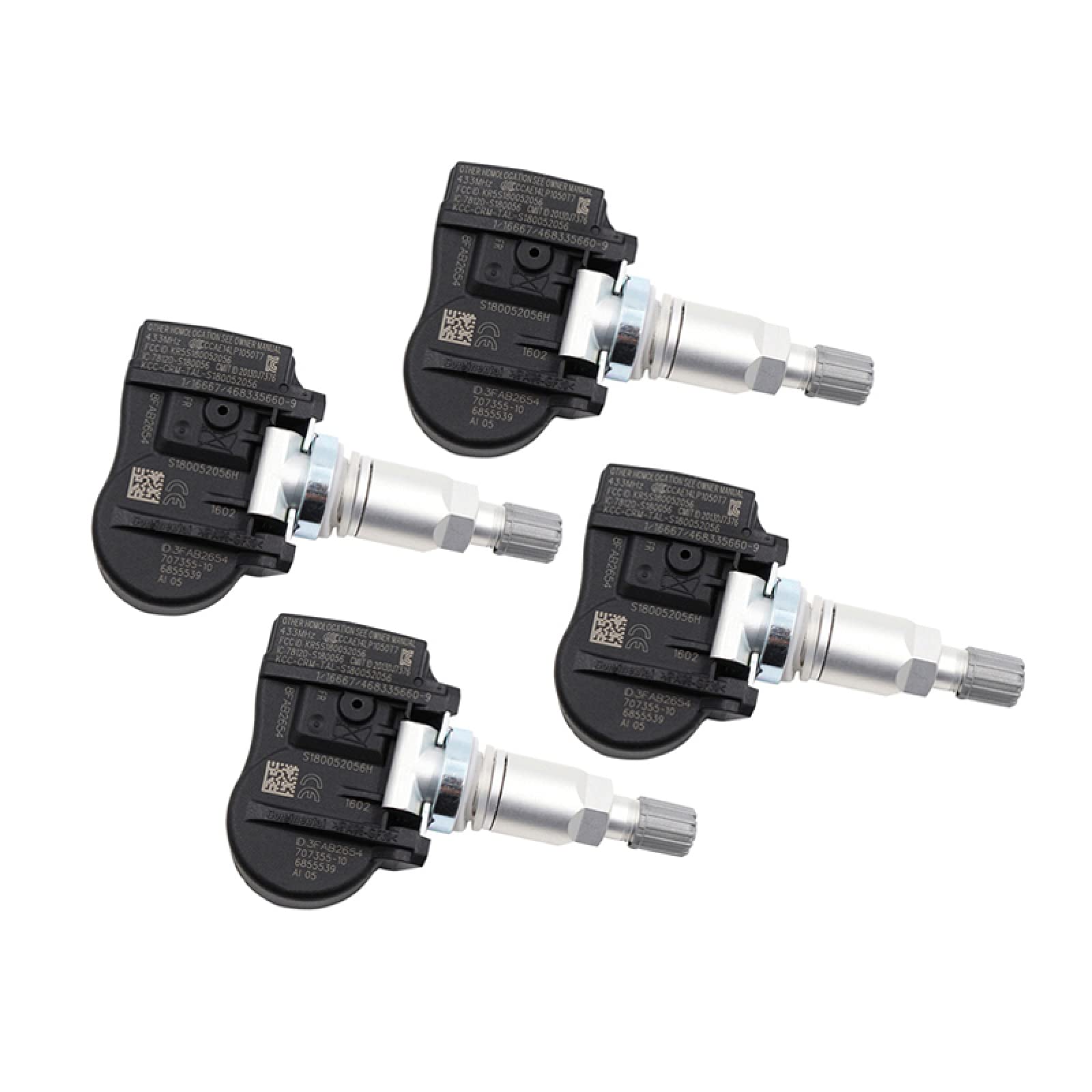 GLLXPZ 4PCS 707355-10 70735510 Tire Pressure Sensor, For BMW X6 X5 