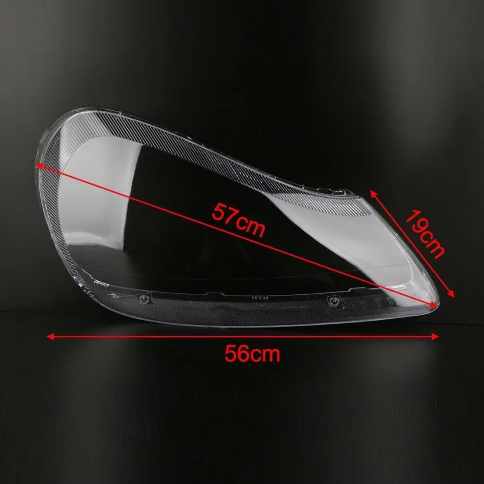frontscheinwerfer glas Kompatibel Mit Porsche Für Cayenne 2007 2008 2009 2010 Auto Frontscheinwerferabdeckung Scheinwerferschale Transparentes Lampenschirmobjektivzubehör(Left)