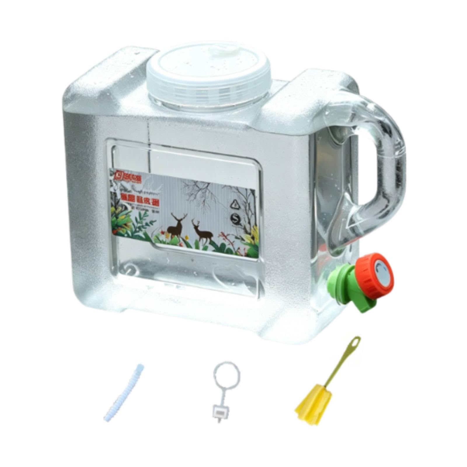 Camping Water Container Portable with Faucet for Washing Hand Picnic Fishing 5L | Water Carriers & Jerrycans | Water Bottles & Hydration | Camping & Hiking | Outdoor Sports-image-45