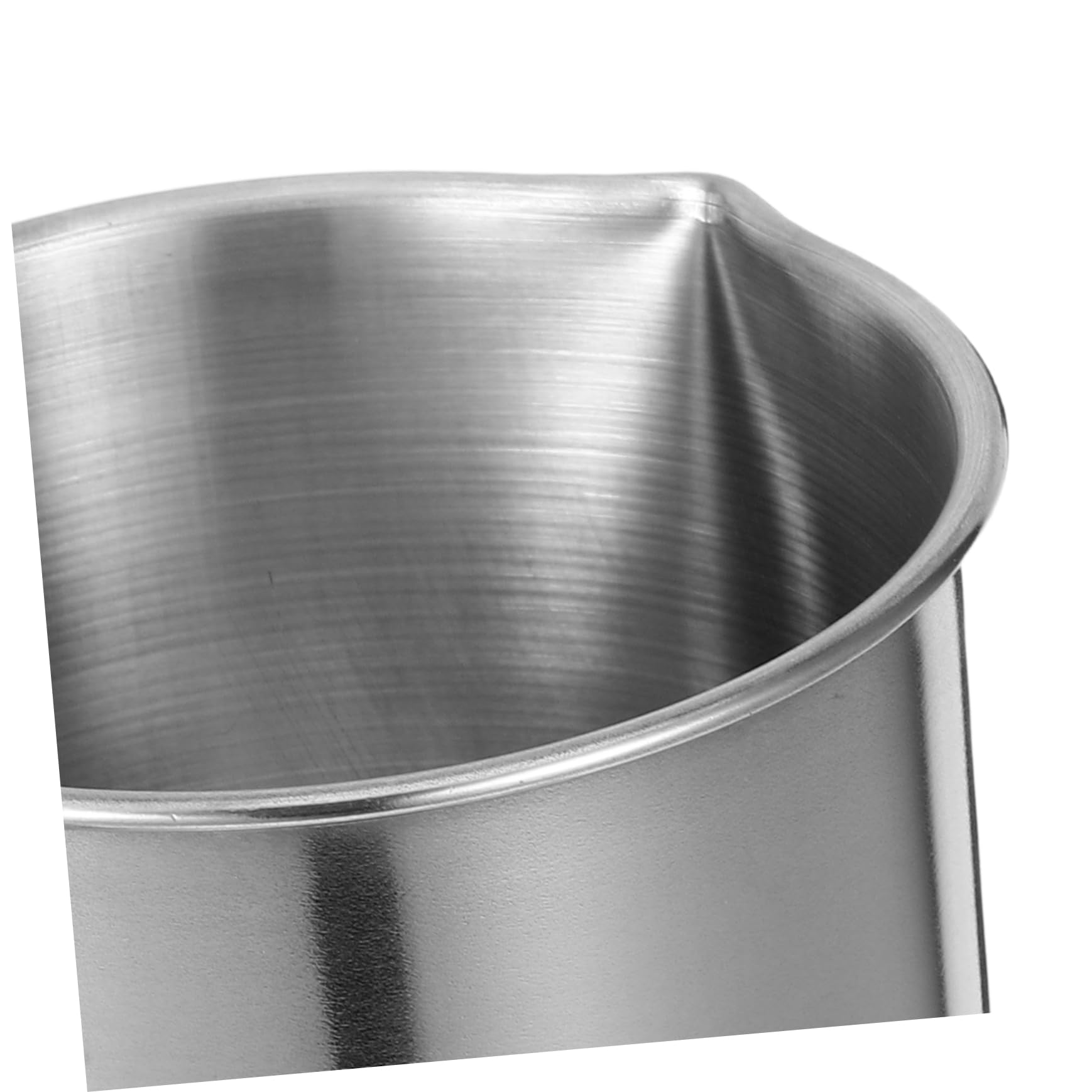 Zerodeko Vaso Mezclador Científico De 3 Piezas 500 Ml De Acero Inoxidable Con Escala Y Asa Para Medición De Productos Químicos.