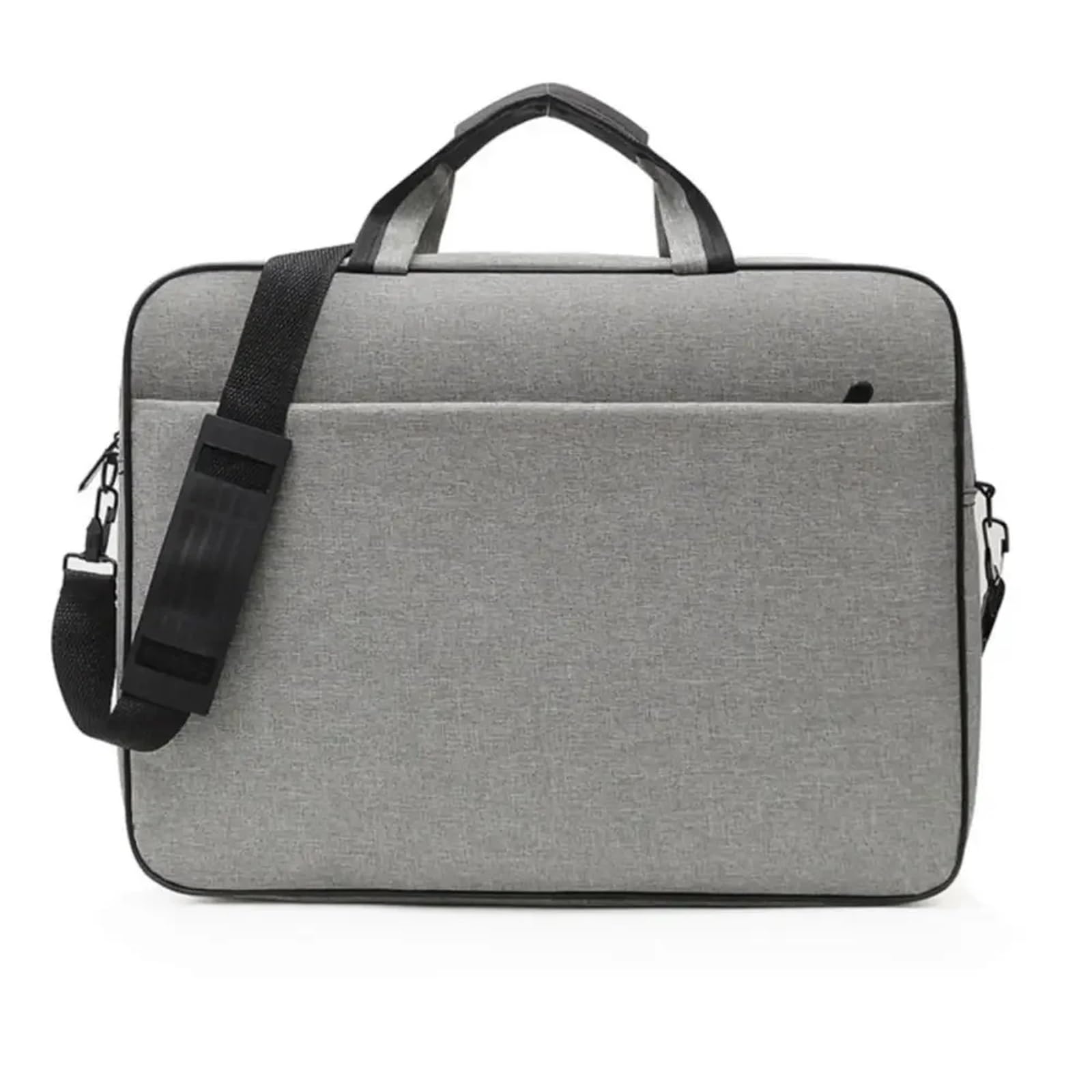 Borsa for laptop for computer protettiva antiurto for 15.6 17 pollici con tracolla per Computer Compatibile(Grey,17 inch)