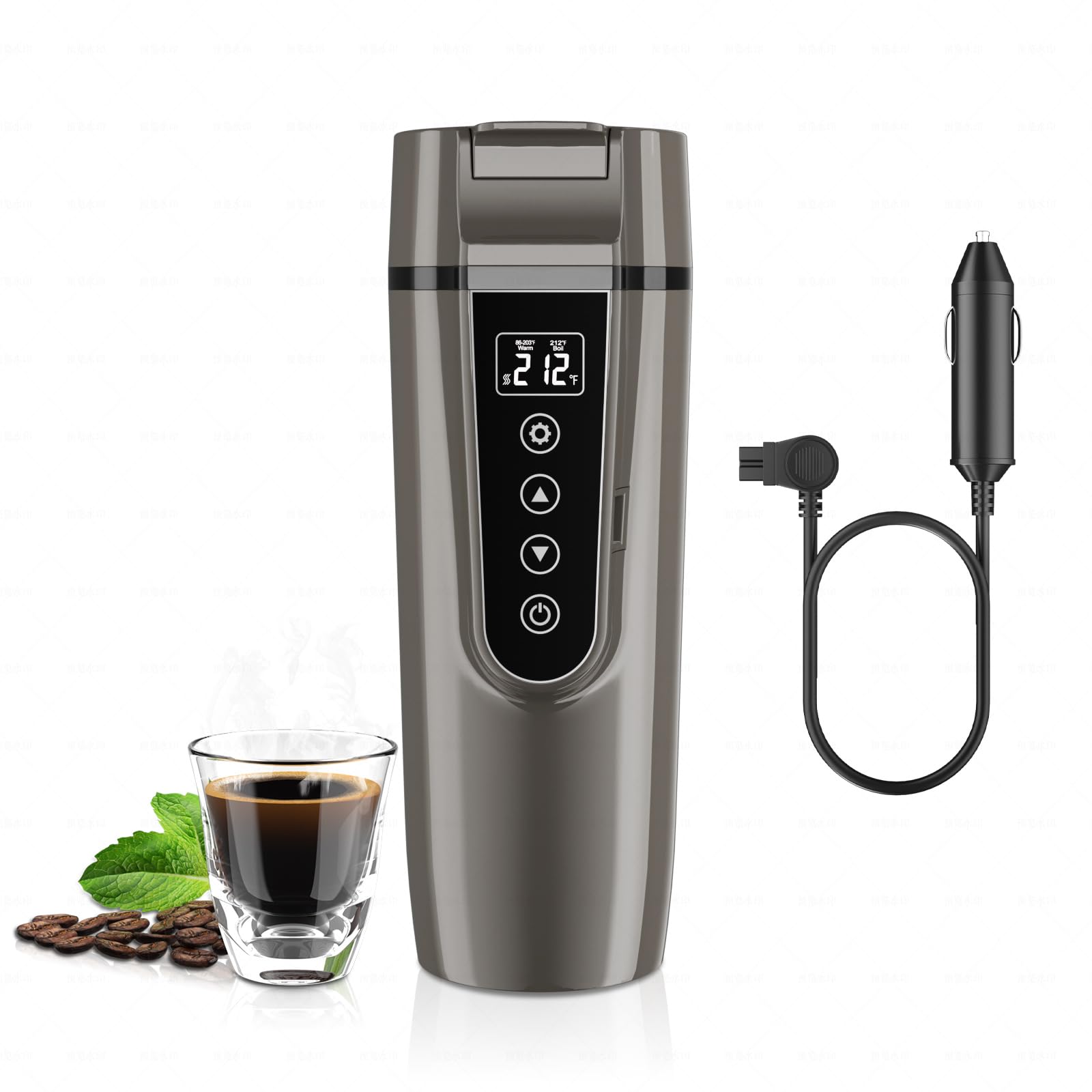 FVPE 12V/24V Car Electric Kettle