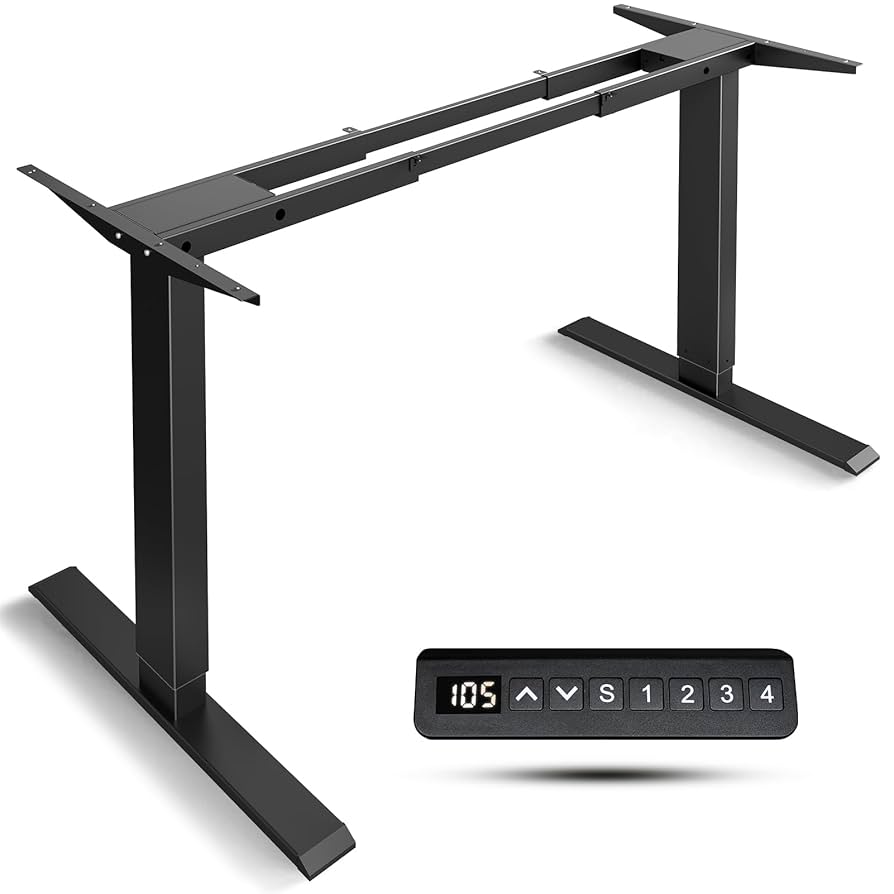 テーブル・机 sassy Amazon.com: ESpefy Dual Motor Standing Desk Frame- Height