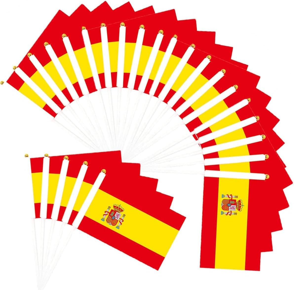 Set od 50 španjolskih ručnih zastava