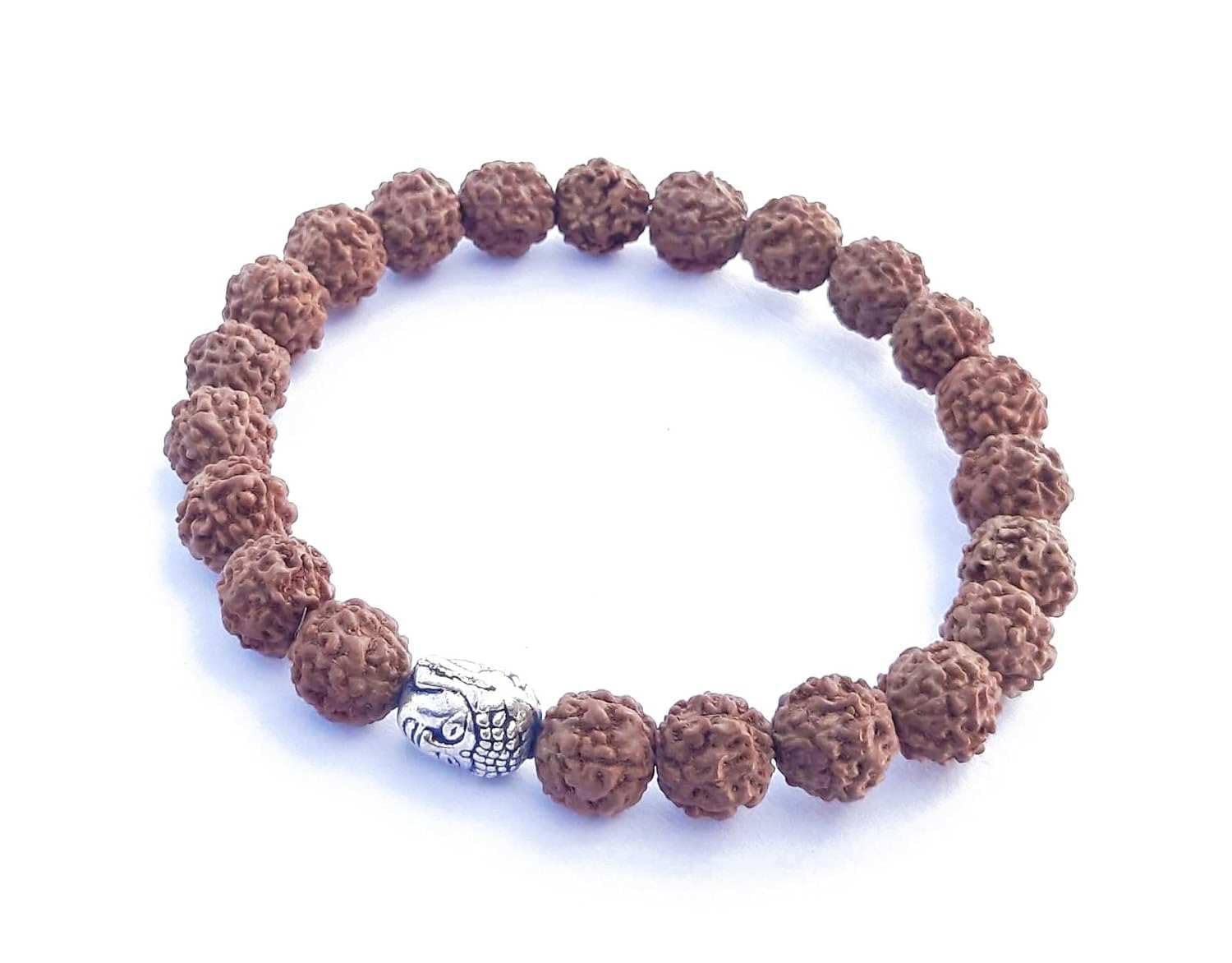 ishaSpirituals Natural Rudraksha Bracelet for men Original Certified 5 mukhi Rudraksh Budha Beads Buddha Bread Bracelet (B0CV7D24CH) Amazon Price History, Amazon Price Tracker
