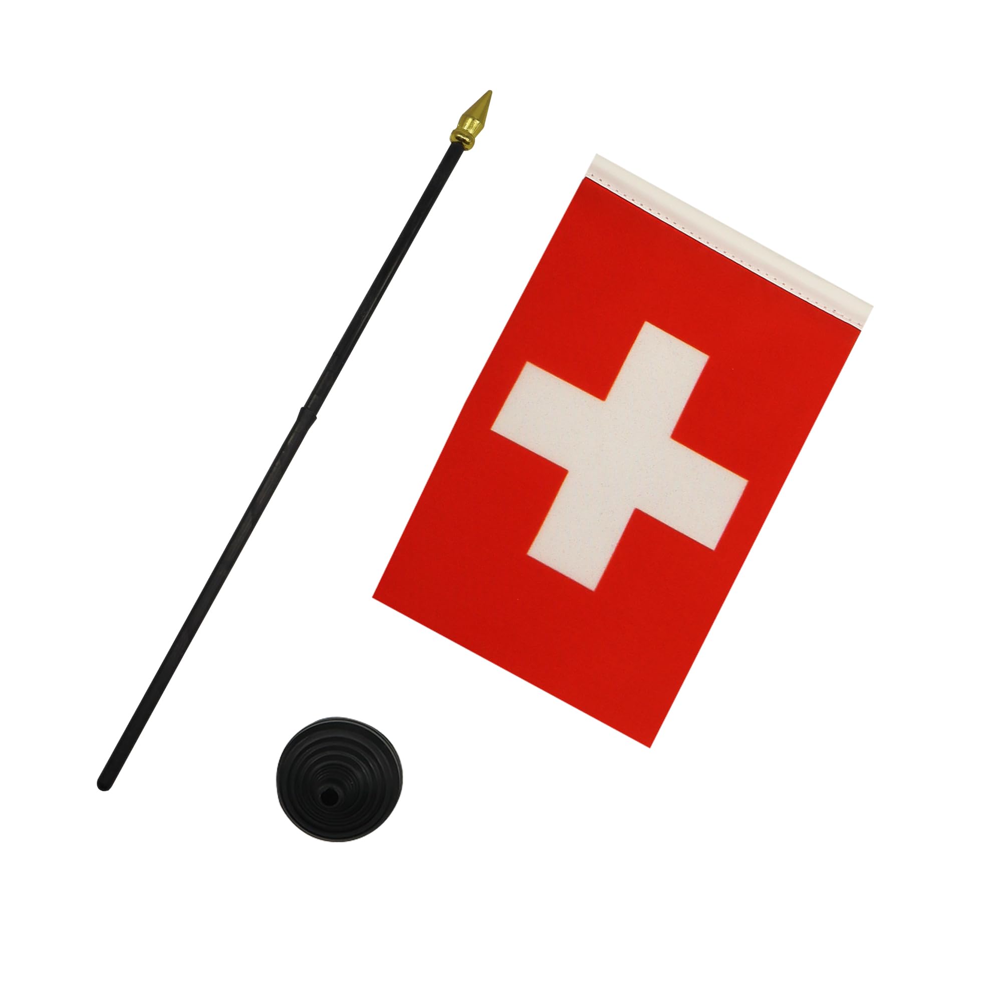 AZ FLAG Tischfahne Département Corrèze – 15x10 Cm, Polyester Mit Schwarzem Kunststoffständer