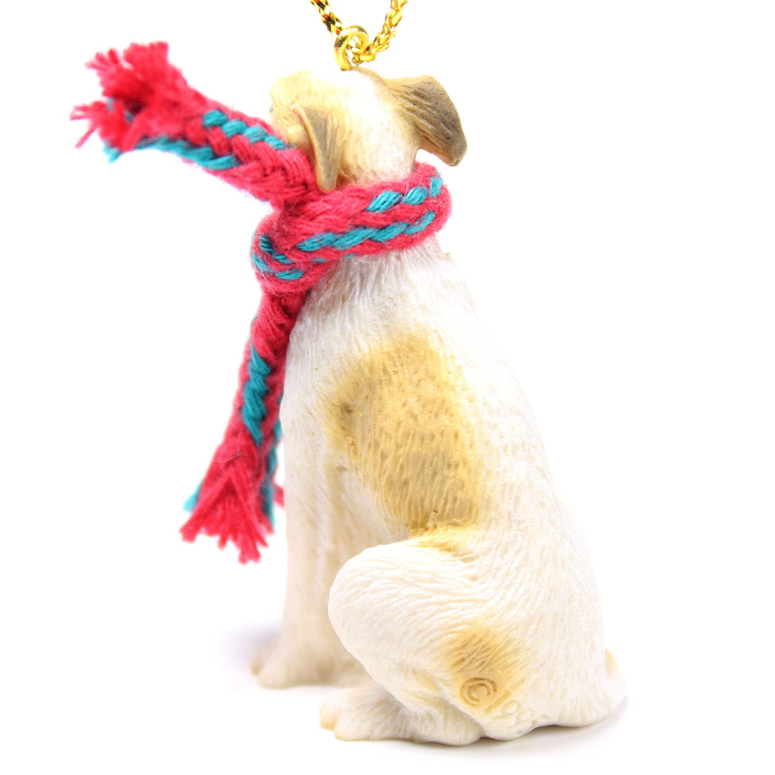 Conversation Concepts Whippet Tiny Miniature One Christmas Ornament Tan-White - Delightful!