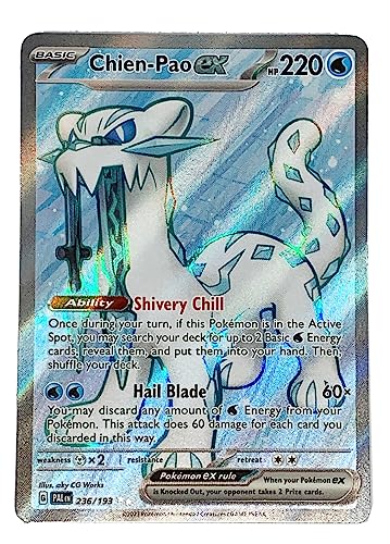 Pokemon - Chien Pao ex 236/193 - Paldea Evolved - Full Art Ultra Rare Card