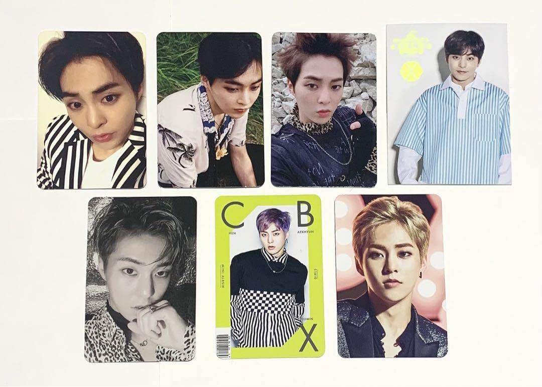 Amazon.com: EXO Siumin XIUMIN Trading Card Goods CD Set CBX