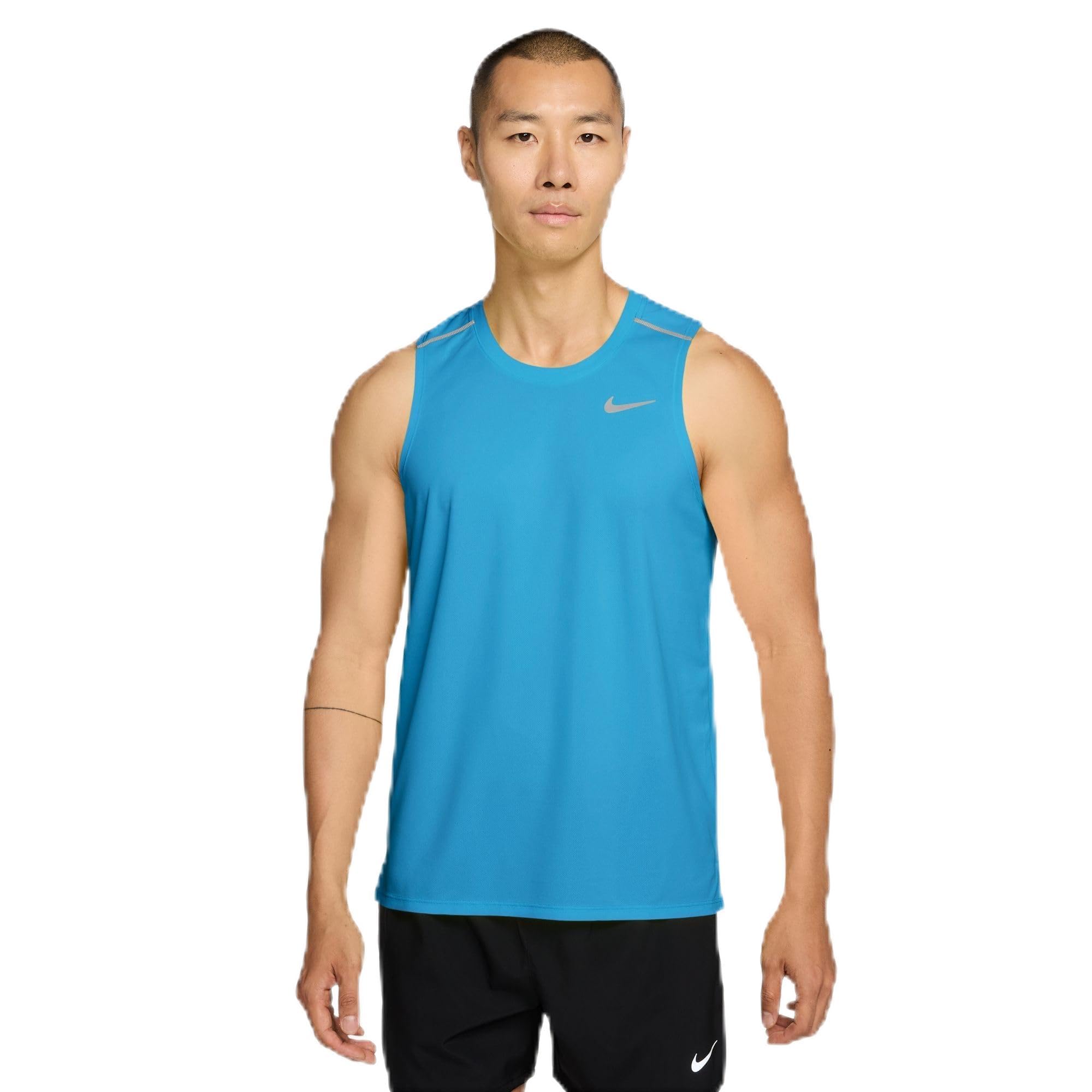Nike Mens Miler Tank Top Dri Fit T-Shirt-picture-12