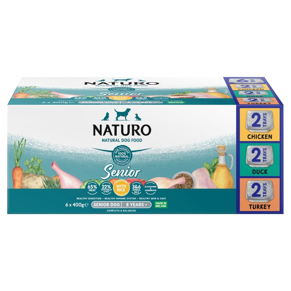 NATURO Perro senior con arroz