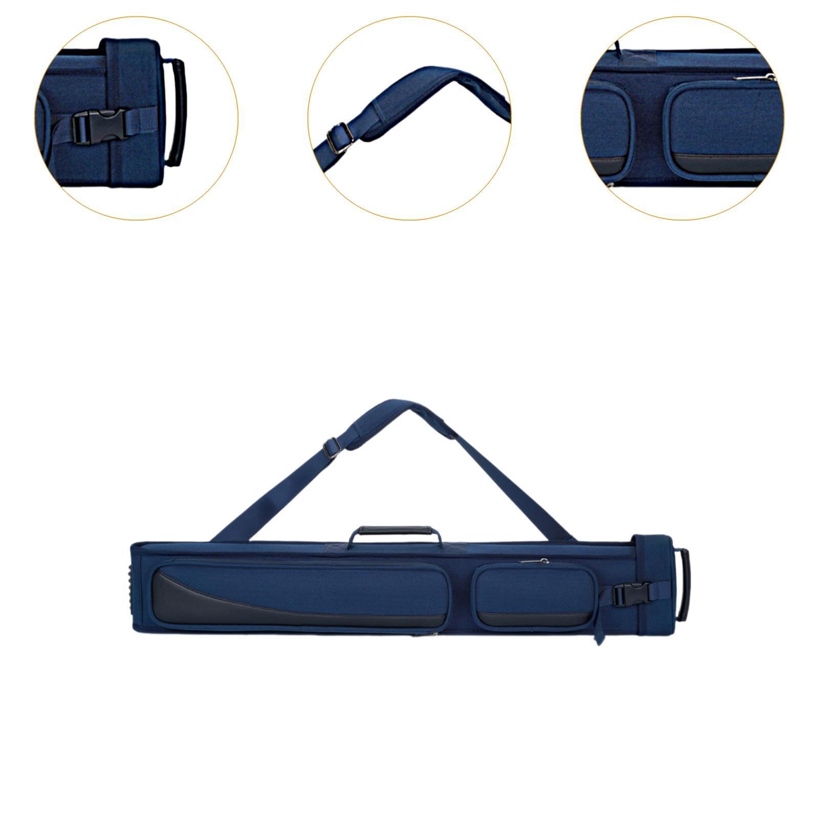 Cue Storage Sac à bandoulière Sac à élingue Sac à capacité Sac de Transport de repère imperméable à capacité pour Les Fournitures de