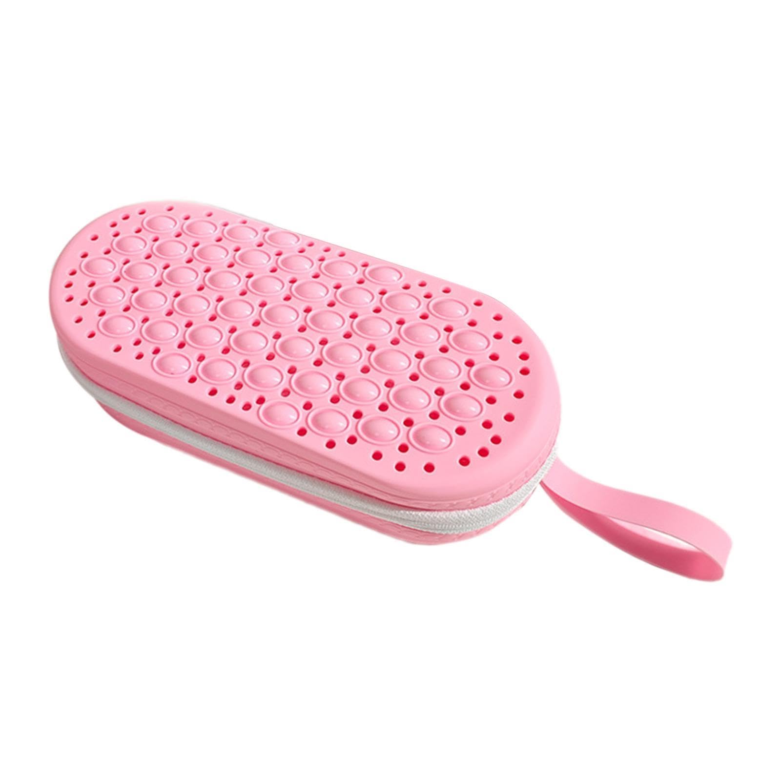 CALANDIS™ Swimming Goggles Box Container Portable with Hole Eyeglasses Case for Adults Pink | Goggles | Swimming | Water Sports-image-48