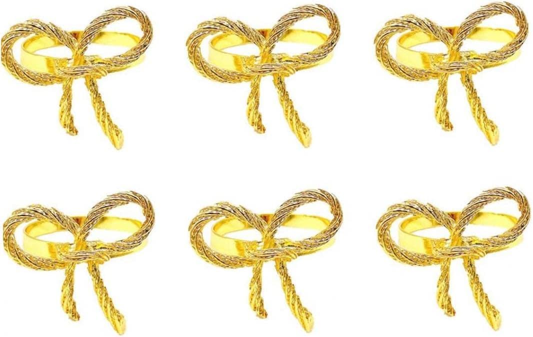 Pierścienie na serwetki, pierścienie na serwetki ładny wzór w kokardkę obrączka na serwetki do baru restauracja przyjęcie świąteczne obiad walentynki