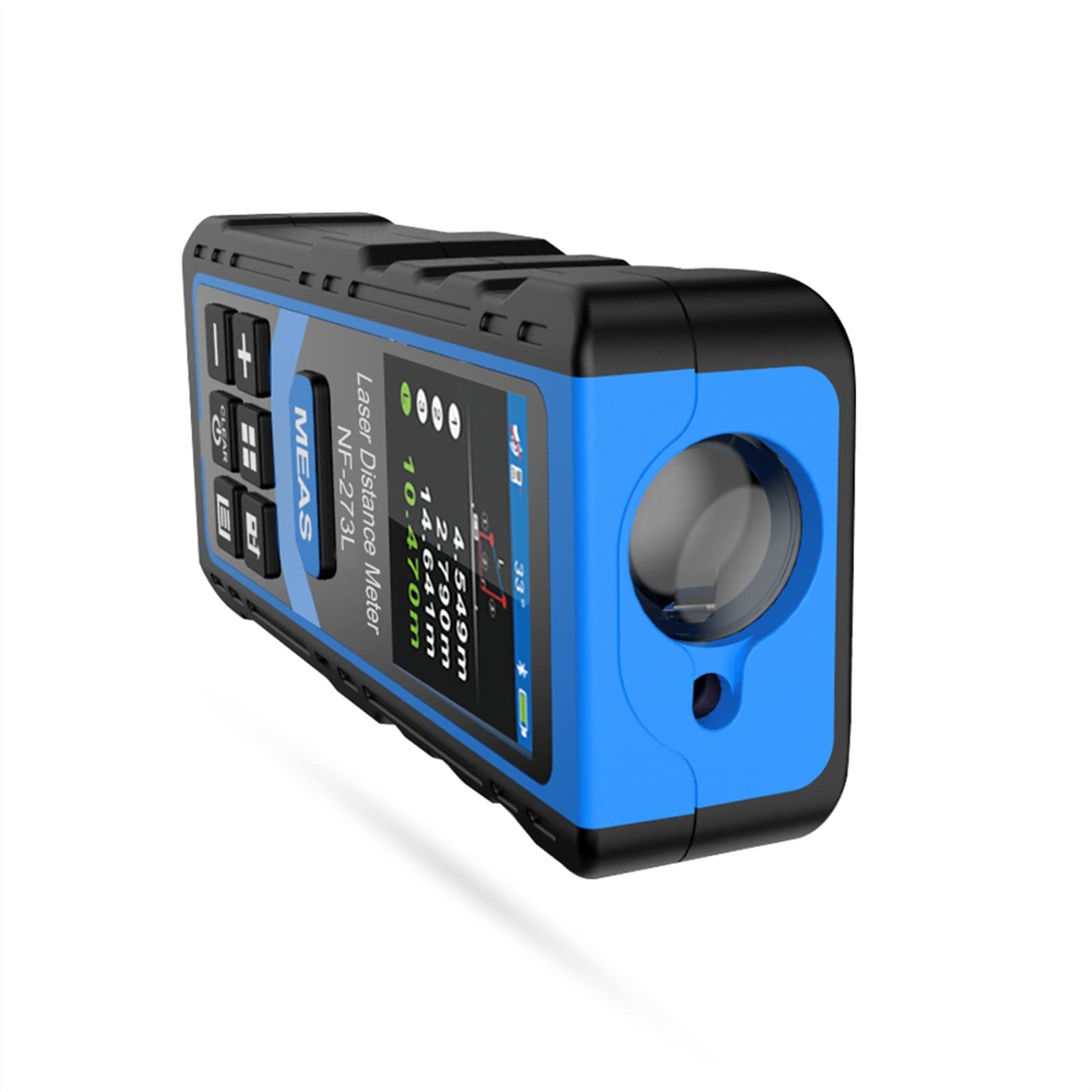 Fibra Cleaver NF-273L Medidor de Distancia láser 60M 80M 120M Telémetro Cinta láser Telémetro Medir Longitud Área Regla de Volumen Herramienta de Prueba