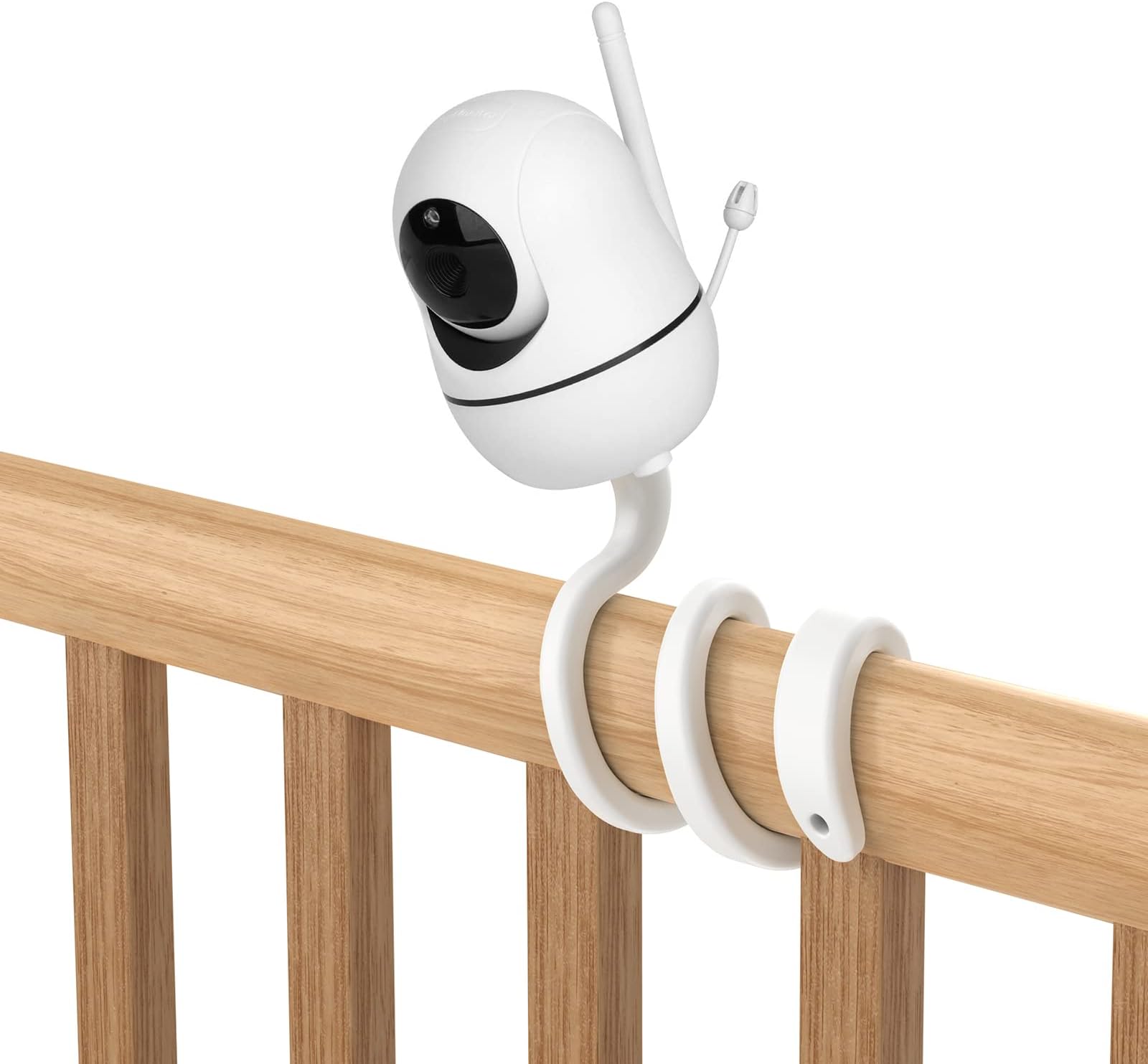 Aobelieve Flexible Twist Mount for HelloBaby HB65/HB66/HB248, ANMEATE SM935E Video Baby Monitor