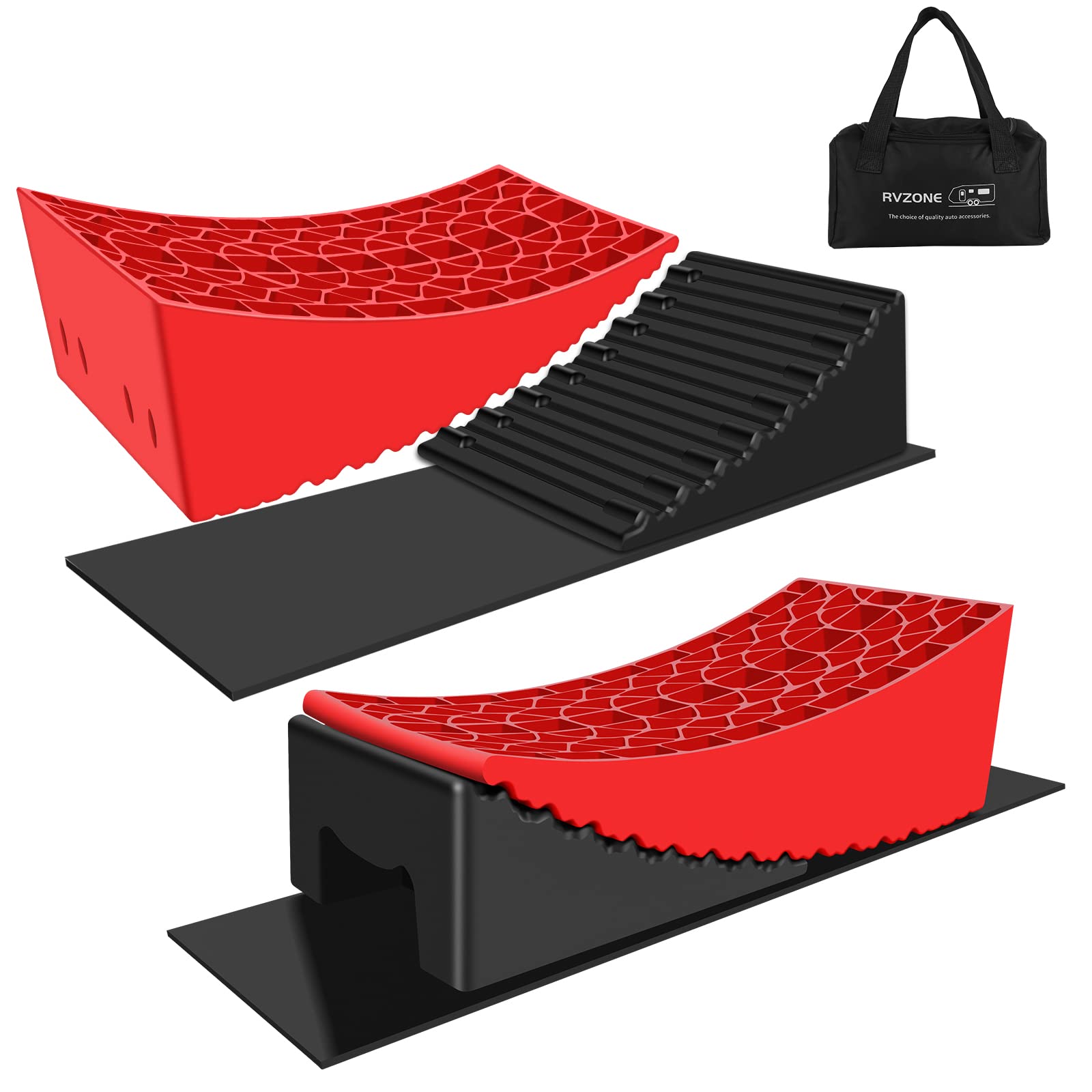 Buy RVZONE Camper Leveler 2 Packs RV Leveling Blocks Precise Camper