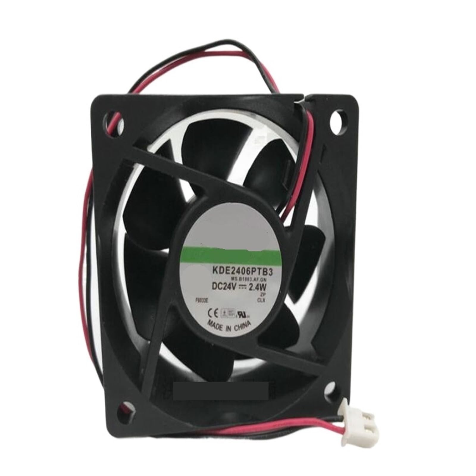 YUSKICCNE 6025 KDE2406PTB3 24V 2.4W 6cm Two-Wire Inverter DC Fan