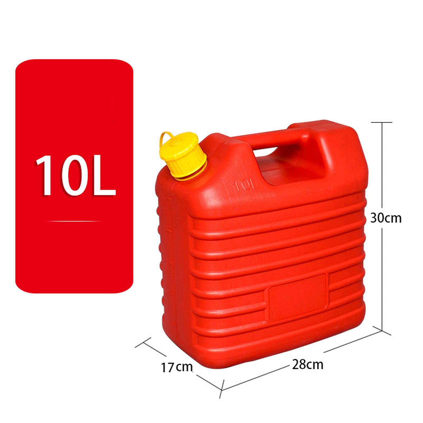 CGF- Benzinkanister 5L,10L,20L Benzinkanister zur Lagerung von Kraftstoff Dieselölbehälter Kanister mit Ausgießer für Benzin und Diesel, Siphon-Handpumpex1, Zugelassen mit UN-Zulassung
